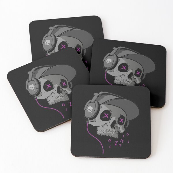 Item preview, DJ skull designed and sold by 1DesignDude1.