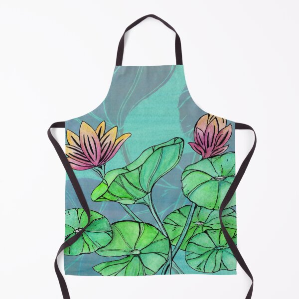 Item preview, Water lilies sketch designed and sold by ShaunaMcc.