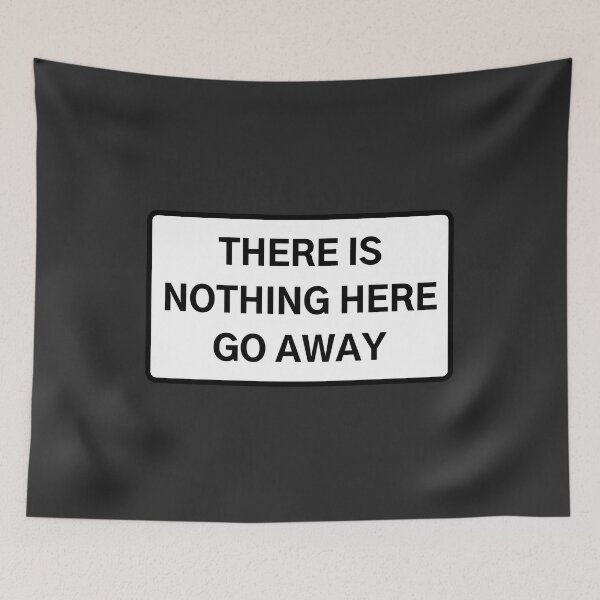 Item preview, NOTHING HERE designed and sold by Axley.