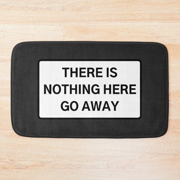 Item preview, NOTHING HERE designed and sold by Axley.