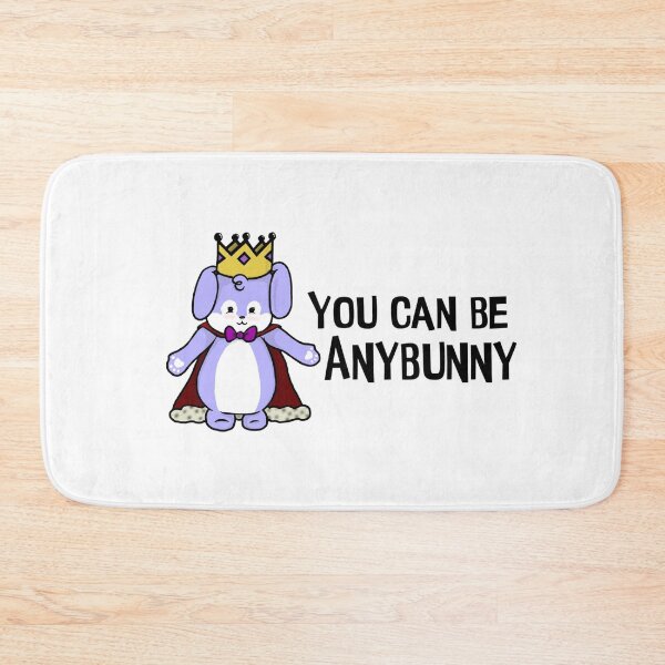 Item preview, You Can Be Anybunny (Blue x White) designed and sold by the-krisney-way.