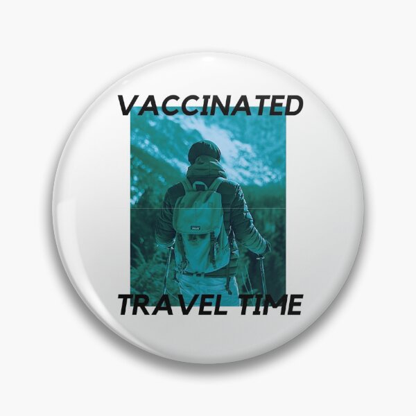 Item preview, Vaccinated Travel Time designed and sold by Prachi Patel.