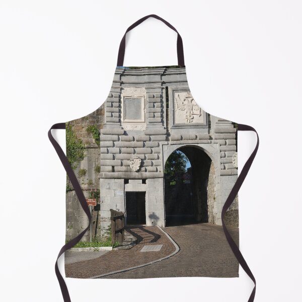 Item preview, Gorizia, Italy. The castle. It stands between the walls of the ancient village, what medieval sources cite as Upper Land. Friuli Venezia Giulia. Sunny spring afternoon day. designed and sold by Maurizio Fabbroni.