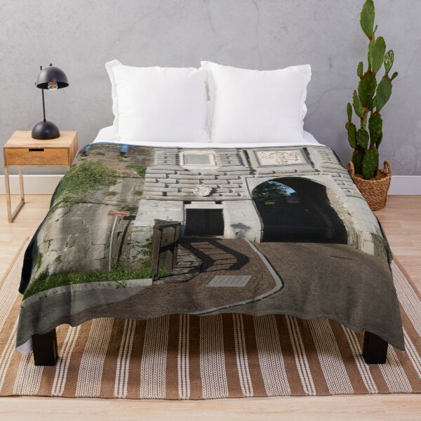 Item preview, Gorizia, Italy. The castle. It stands between the walls of the ancient village, what medieval sources cite as Upper Land. Friuli Venezia Giulia. Sunny spring afternoon day. designed and sold by Maurizio Fabbroni.