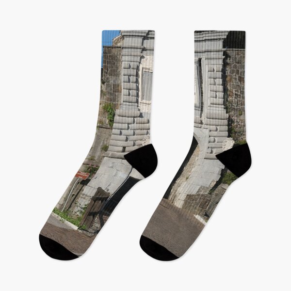 Item preview, Gorizia, Italy. The castle. It stands between the walls of the ancient village, what medieval sources cite as Upper Land. Friuli Venezia Giulia. Sunny spring afternoon day. designed and sold by Maurizio Fabbroni.