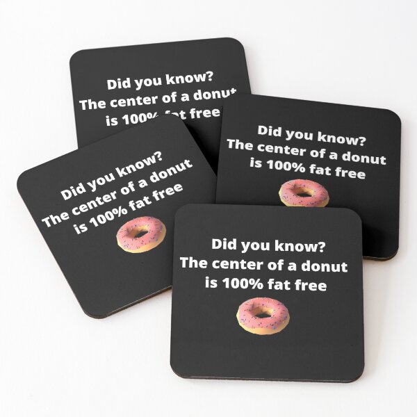 Item preview, Did you know? the center of a donut is 100% fat free designed and sold by leea1l.