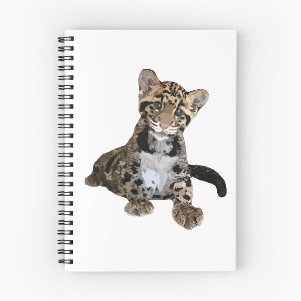 Item preview, Clouded leopard cub designed and sold by Deerlydesigned.