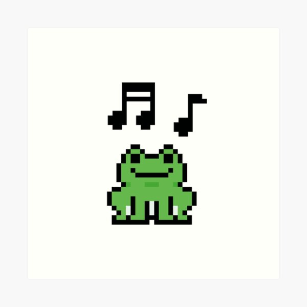 Pixel Planet - Frog\