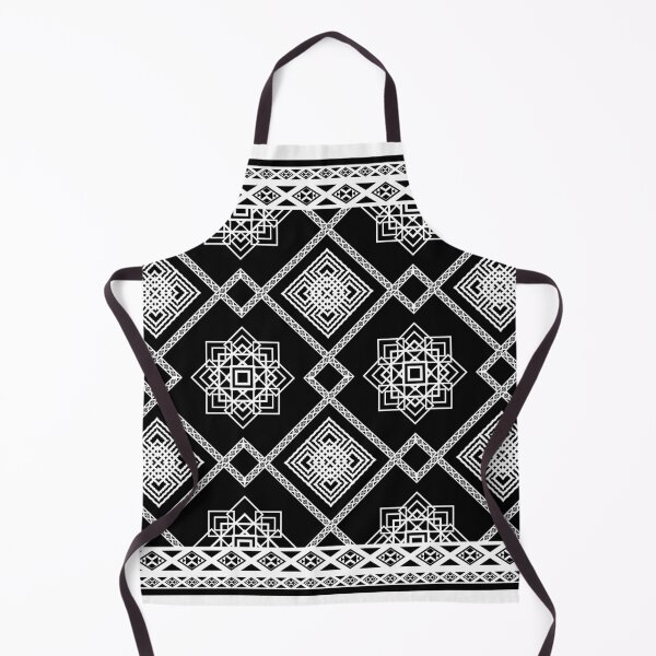 Item preview, black and white ethnic pattern designed and sold by Kriengkrai Meechai.