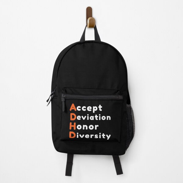 Item preview, Accept Deviation Honor Diversity ADHD Quote designed and sold by Color-Sparkle.