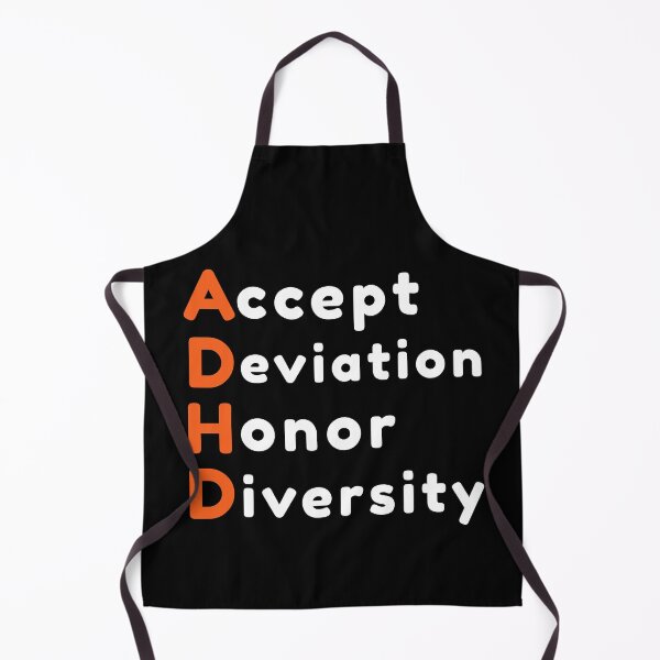 Item preview, Accept Deviation Honor Diversity ADHD Quote designed and sold by Color-Sparkle.