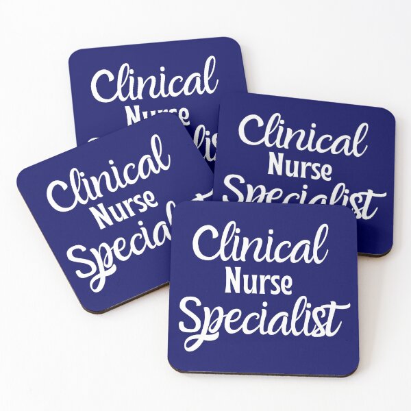 Item preview, Clinical nurse specialist - nurse gift/present (white/grey)  designed and sold by PickaSticka.