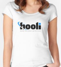 Silicon Valley - Hooli Women's Fitted Scoop T-Shirt