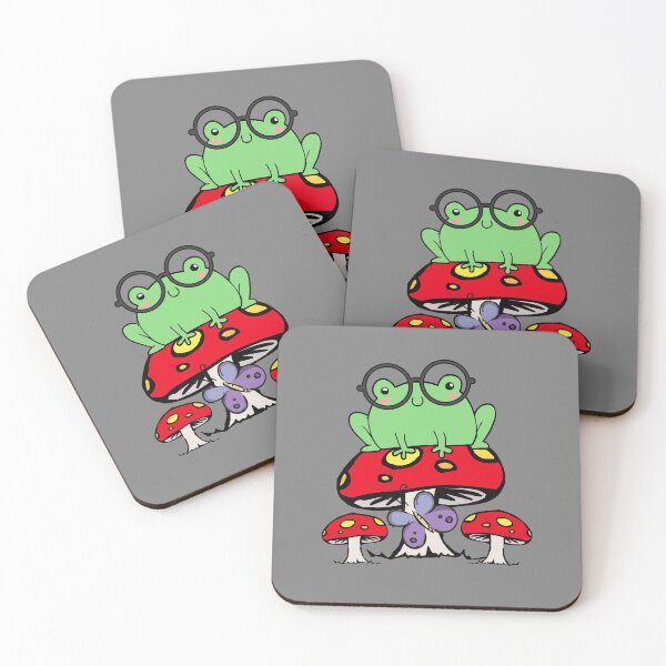 Item preview, Cottagecore Aesthetic Frog on a Mushroom , Cottagecore Clothing, Cute Forestcore Frog designed and sold by FOGODesigns.