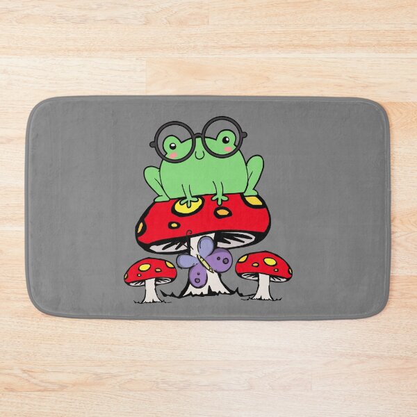 Item preview, Cottagecore Aesthetic Frog on a Mushroom , Cottagecore Clothing, Cute Forestcore Frog designed and sold by FOGODesigns.