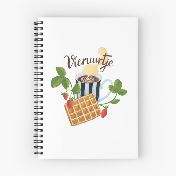 Item preview, Vieruurtje / four o'clock designed and sold by Chestnut and Pie.