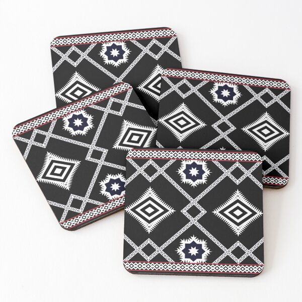 Item preview, black and white ethnic pattern designed and sold by Kriengkrai Meechai.