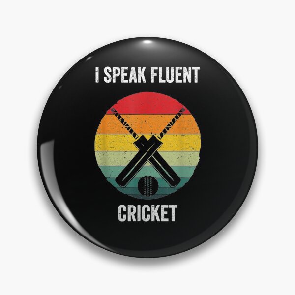 Item preview, I Speak Fluent Cricket Vintage Cricket Gift  designed and sold by avareid3.