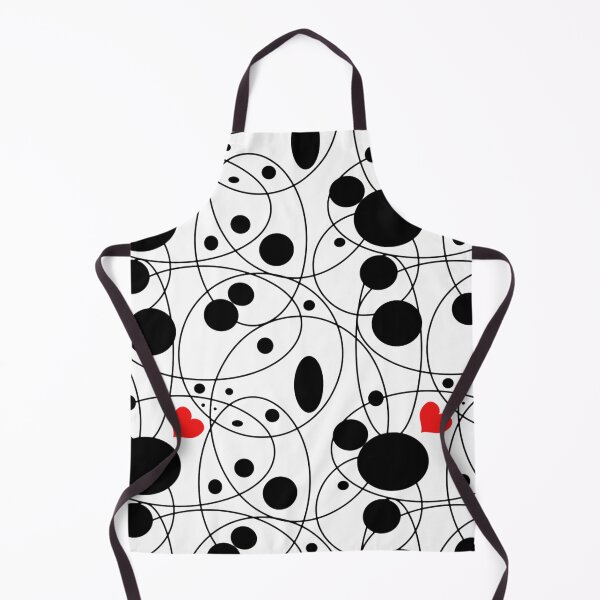 Item preview, A heart for black and white - circles, dots hearts - graphic love design designed and sold by kikidu21.
