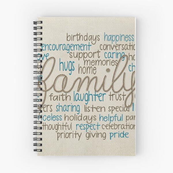 Item preview, Family Word Cloud designed and sold by Maria Dryfhout.