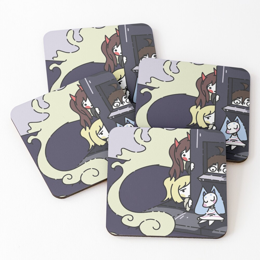 Item preview, Coasters (Set of 4) designed and sold by GamePowder.