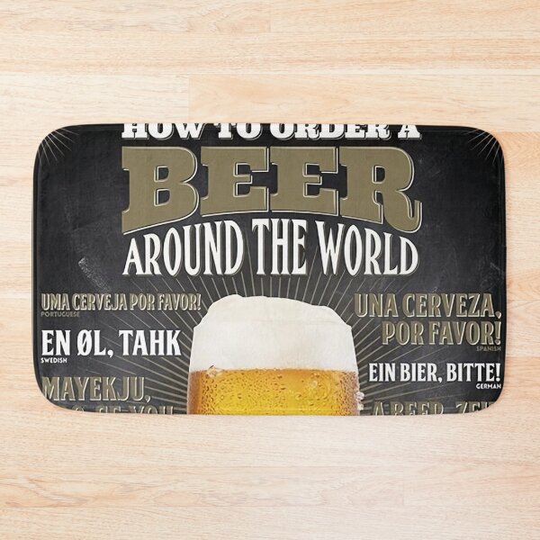 Item preview, How To Order A Beer Poster designed and sold by yarkmillo.