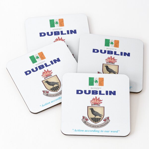 Item preview, County Dublin Ireland - Official Crest designed and sold by CathalDevlin.