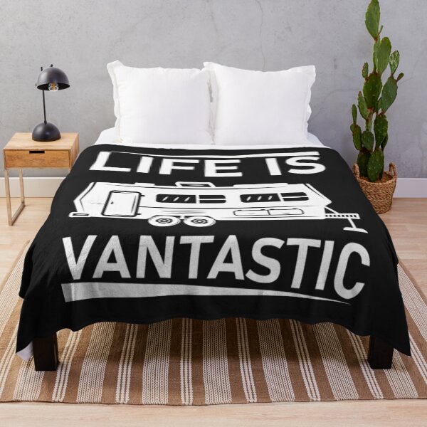 Item preview, Camper Van T-ShirtLife Is Vantastic - RV Camping - Camper Van designed and sold by GirraAubu.