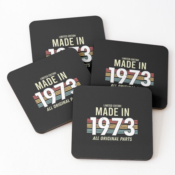Item preview, Limited Edition Made In 1973 All Original Parts - Funny Vintage Years Old Birthday Gifts. designed and sold by ALITOPRINCE.