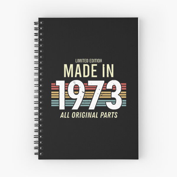 Item preview, Limited Edition Made In 1973 All Original Parts - Funny Vintage Years Old Birthday Gifts. designed and sold by ALITOPRINCE.