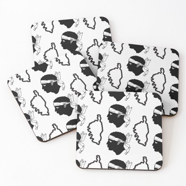 Item preview, Corsica map and flag pattern designed and sold by Smileycreation.