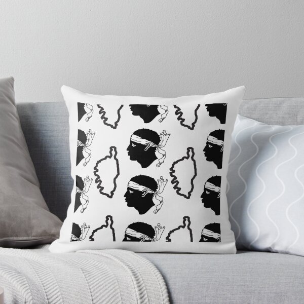 Item preview, Corsica map and flag pattern designed and sold by Smileycreation.