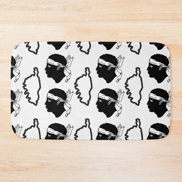 Item preview, Corsica map and flag pattern designed and sold by Smileycreation.