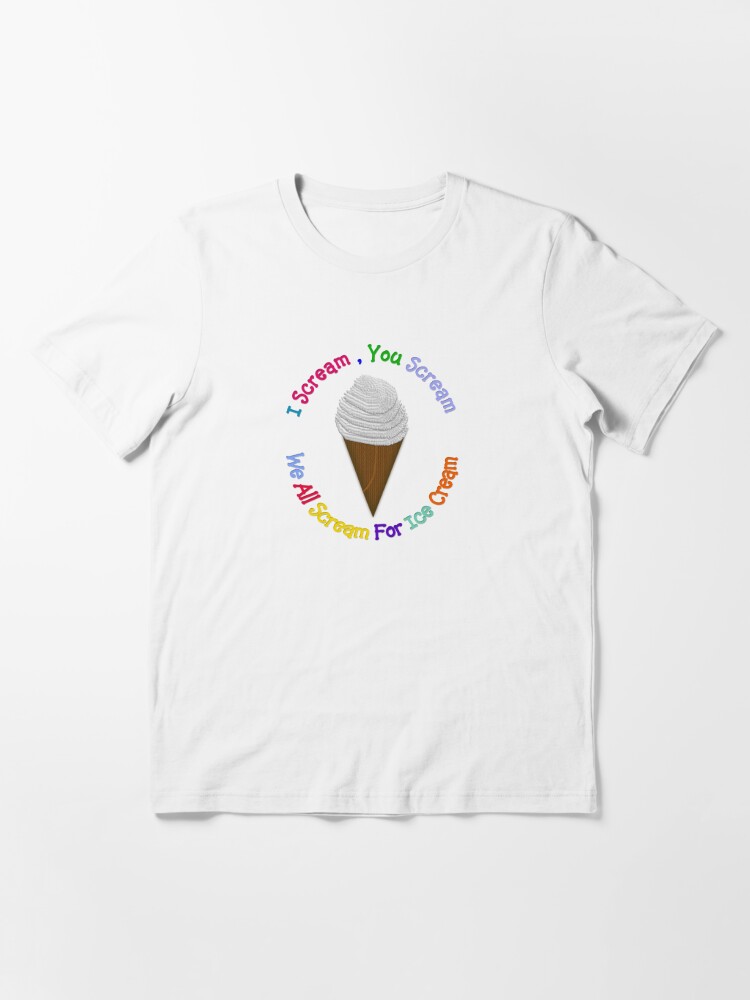 I Scream You Scream , We All Scream For Ice Cream Tote Bag for Sale by  Lallinda