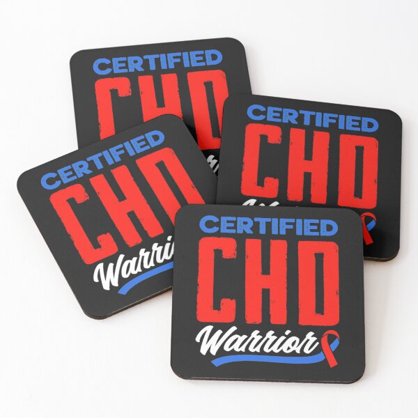 Artikelvorschau, Congenital Heart Disease Awareness T-ShirtCertified CHD Warrior Congenital Heart Awareness entworfen und verkauft von GirraAubu.