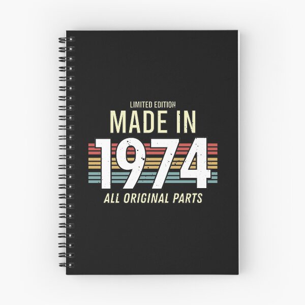 Item preview, Limited Edition Made In 1974 All Original Parts - Funny Vintage Years Old Birthday Gifts. designed and sold by ALITOPRINCE.