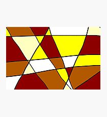 Abstract Warmth Photographic Print