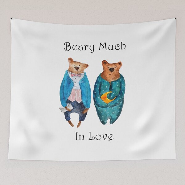 Item preview, Beary Much In Love designed and sold by Oak Mountain.