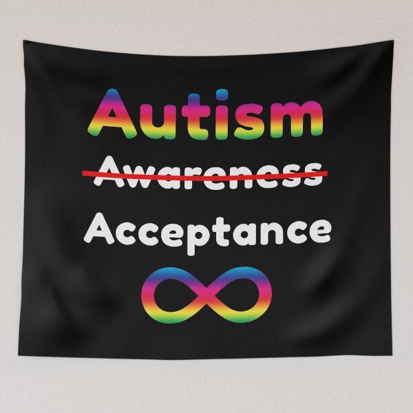 Item preview, Autism Awareness Acceptance designed and sold by Color-Sparkle.