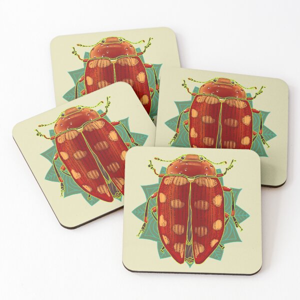 Item preview, Red Spotted Beetle  designed and sold by Arkneer.
