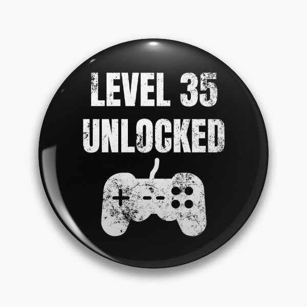 Item preview, Level 35 Unlocked 35th Birthday  designed and sold by MagicArtworks.