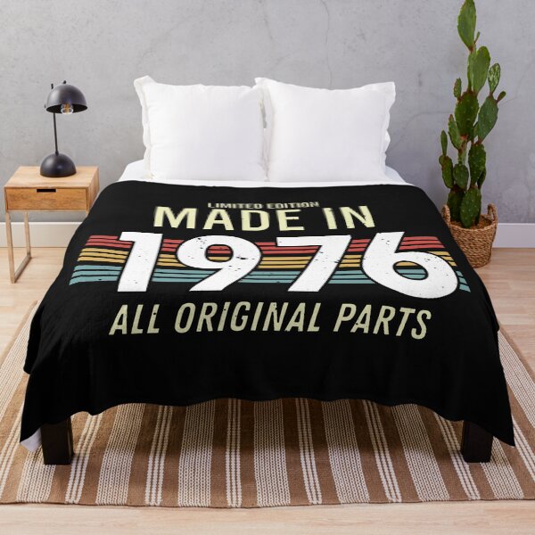 Item preview, Limited Edition Made In 1976 All Original Parts - Funny Vintage Years Old Birthday Gifts. designed and sold by ALITOPRINCE.