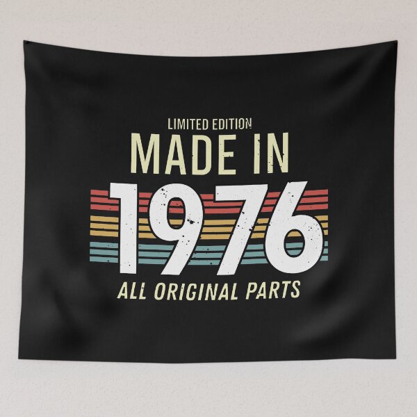Item preview, Limited Edition Made In 1976 All Original Parts - Funny Vintage Years Old Birthday Gifts. designed and sold by ALITOPRINCE.
