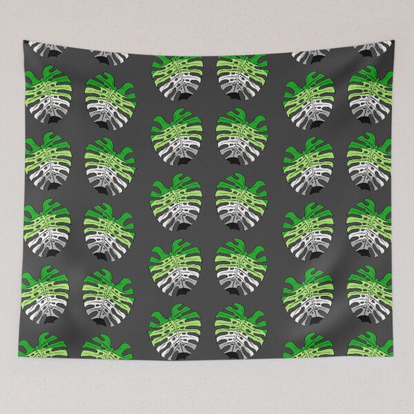 Item preview, Monstera - Aromantic Pride designed and sold by -Senaar-.