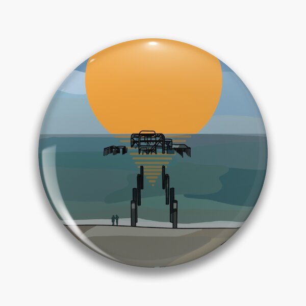 Item preview, The Old West Pier, Brighton designed and sold by Twist and Shout.