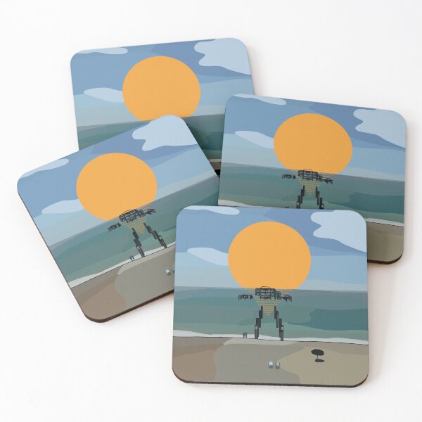 Item preview, The Old West Pier, Brighton designed and sold by Twist and Shout.