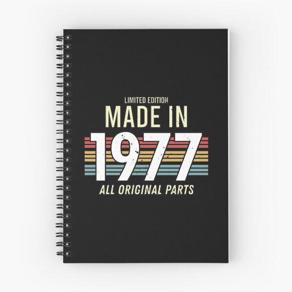 Item preview, Limited Edition Made In 1977 All Original Parts - Funny Vintage Years Old Birthday Gifts. designed and sold by ALITOPRINCE.