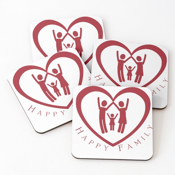 Item preview, happy family - family values designed and sold by Infinite Feeling Shop.