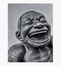 A-maze-ing Laughter 14- Black and White Photographic Print