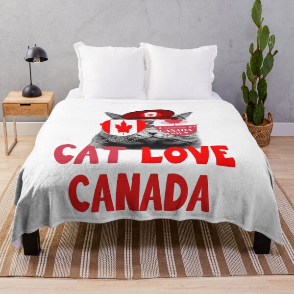 Item preview, CAT I LOVE CANADA, HAPPY CANADADAY 2021 designed and sold by CARDWELL-COWEL.
